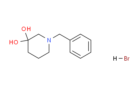 CAS No. 61995-16-2, 1-Benzylpiperidine-3,3-diol hydrobromide
