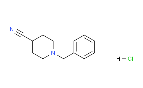 CAS No. 1082951-20-9, 1-Benzylpiperidine-4-carbonitrile hydrochloride