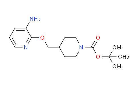 CAS No. 1286274-50-7, 1-Boc-4-(((3-Aminopyridin-2-yl)oxy)methyl)piperidine