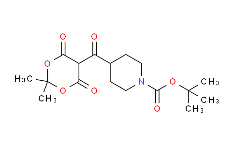 CAS No. 1336874-02-2, 1-BOC-4-(2,2-Dimethyl-4,6-dioxo-[1,3]dioxane-5-carbonyl)piperidine