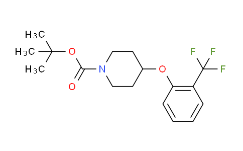 CAS No. 921605-76-7, 1-Boc-4-(2-(Trifluoromethyl)phenoxy)piperidine