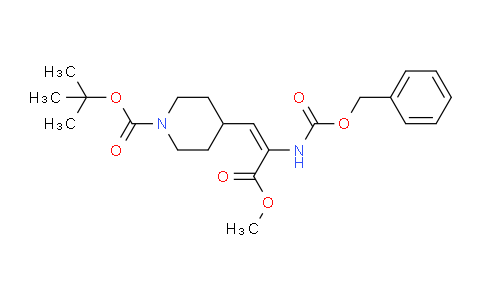 CAS No. 1017789-36-4, 1-Boc-4-(2-Cbz-Amino-2-methoxycarbonyl-vinyl) piperidine
