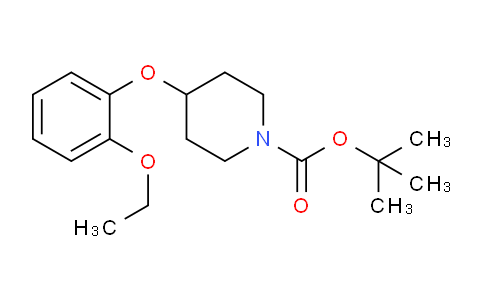 CAS No. 902836-72-0, 1-Boc-4-(2-ethoxyphenoxy) piperidine