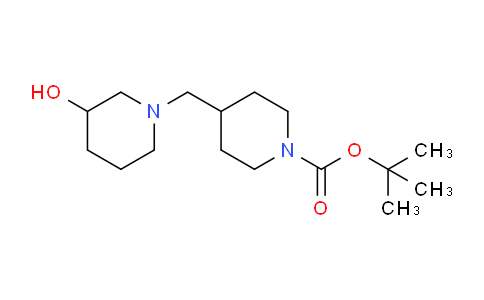 CAS No. 184969-12-8, 1-Boc-4-(3-Hydroxypiperidin-1-ylmethyl)piperidine
