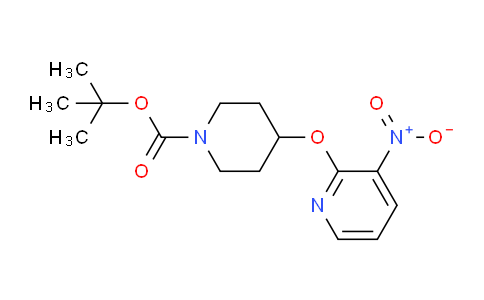 CAS No. 1065484-06-1, 1-Boc-4-(3-Nitropyridin-2-yloxy)piperidine