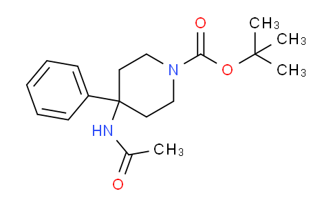 CAS No. 182621-52-9, 1-Boc-4-Acetamido-4-phenylpiperidine