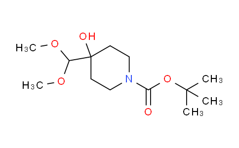 CAS No. 841286-97-3, 1-Boc-4-Dimethoxymethyl-4-hydroxypiperidine