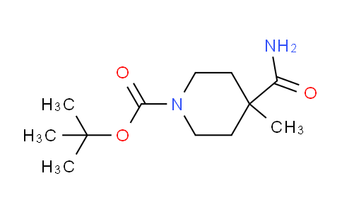 CAS No. 343788-67-0, 1-Boc-4-methylpiperidine-4-carboxamide