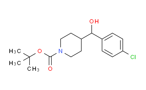 CAS No. 639468-65-8, 1-Boc-4-[(4-Chlorophenyl)hydroxymethyl]piperidine