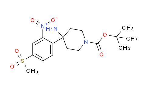 CAS No. 849035-91-2, 1-Boc-4-[4-(Methylsulfonyl)-2-nitrophenyl] piperidin-4-amine