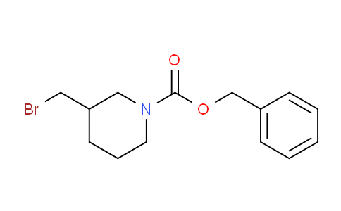 CAS No. 242459-81-0, 1-Cbz-3-(bromomethyl)piperidine