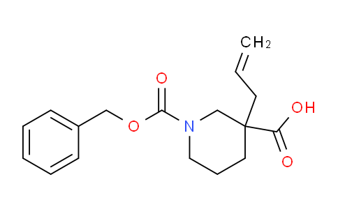 CAS No. 1363166-12-4, 1-Cbz-3-allylpiperidine-3-carboxylic Acid