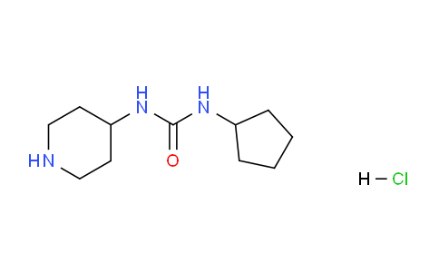 CAS No. 1233955-02-6, 1-Cyclopentyl-3-(piperidin-4-yl)urea hydrochloride