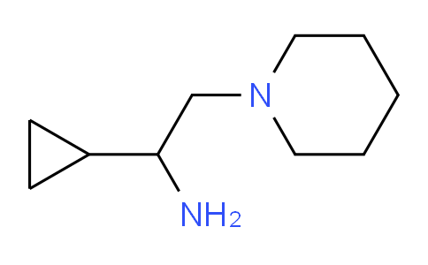 CAS No. 1341937-82-3, 1-Cyclopropyl-2-(piperidin-1-yl)ethanamine