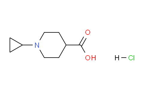 CAS No. 1788624-39-4, 1-Cyclopropylpiperidine-4-carboxylic acid hydrochloride