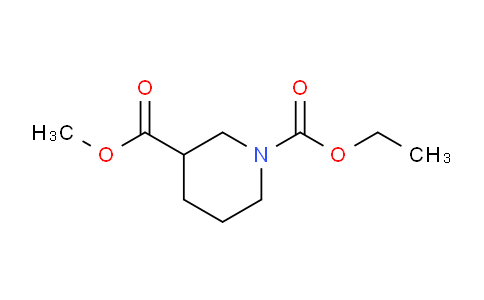 CAS No. 126291-63-2, 1-Ethyl 3-methyl piperidine-1,3-dicarboxylate