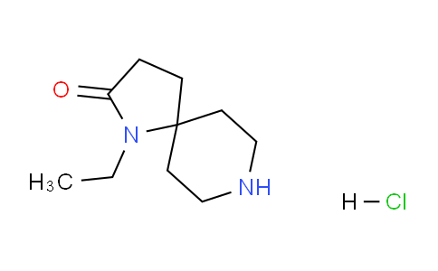 CAS No. 1380300-51-5, 1-Ethyl-1,8-diazaspiro[4.5]decan-2-one hydrochloride