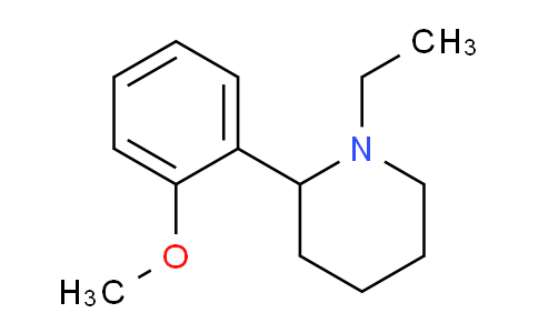 CAS No. 1355201-94-3, 1-Ethyl-2-(2-methoxyphenyl)piperidine