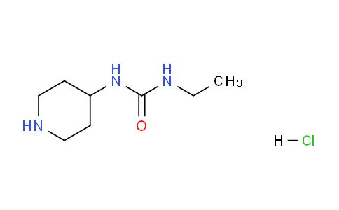 CAS No. 845626-17-7, 1-Ethyl-3-(piperidin-4-yl)urea hydrochloride