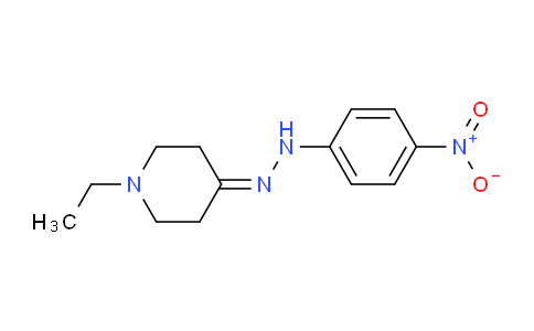 CAS No. 380493-82-3, 1-Ethyl-4-(2-(4-nitrophenyl)hydrazono)piperidine