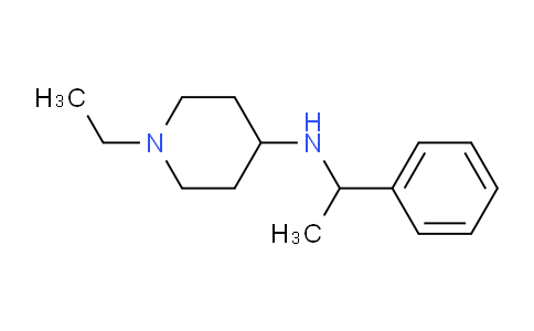 CAS No. 626217-88-7, 1-Ethyl-N-(1-phenylethyl)piperidin-4-amine