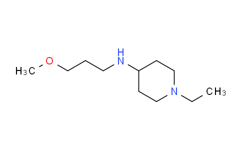CAS No. 416870-21-8, 1-Ethyl-N-(3-methoxypropyl)piperidin-4-amine
