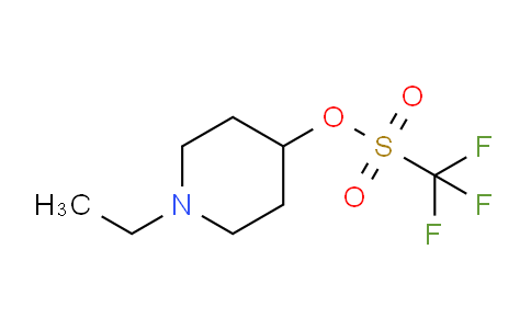 CAS No. 1779127-04-6, 1-Ethylpiperidin-4-yl trifluoromethanesulfonate
