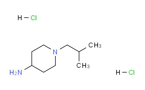 CAS No. 1195901-49-5, 1-Isobutylpiperidin-4-amine dihydrochloride