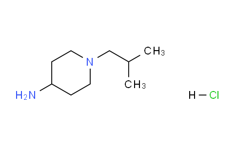 CAS No. 1177306-12-5, 1-Isobutylpiperidin-4-amine hydrochloride