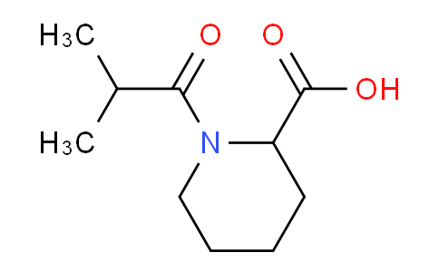 CAS No. 1103336-91-9, 1-Isobutyrylpiperidine-2-carboxylic acid