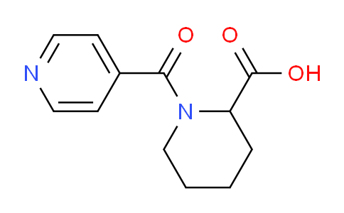 CAS No. 67691-58-1, 1-Isonicotinoylpiperidine-2-carboxylic acid