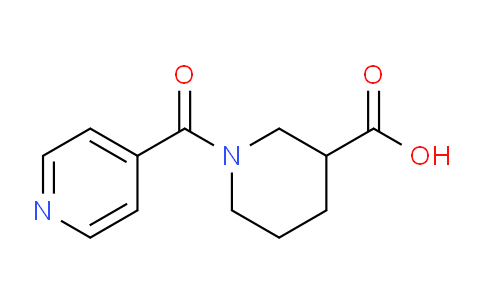 CAS No. 67691-63-8, 1-Isonicotinoylpiperidine-3-carboxylic acid
