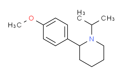 CAS No. 1355218-83-5, 1-Isopropyl-2-(4-methoxyphenyl)piperidine