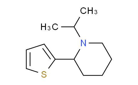 CAS No. 1355226-22-0, 1-Isopropyl-2-(thiophen-2-yl)piperidine