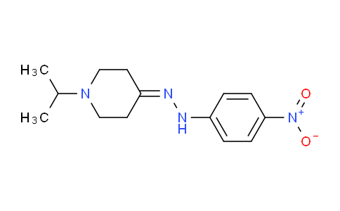 CAS No. 454448-51-2, 1-Isopropyl-4-(2-(4-nitrophenyl)hydrazono)piperidine