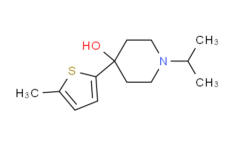 CAS No. 1443349-50-5, 1-Isopropyl-4-(5-methylthiophen-2-yl)piperidin-4-ol