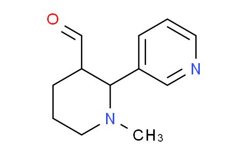 CAS No. 1710703-19-7, 1-Methyl-2-(pyridin-3-yl)piperidine-3-carbaldehyde