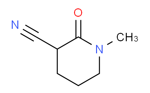 CAS No. 89943-07-7, 1-Methyl-2-oxopiperidine-3-carbonitrile