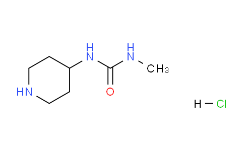 CAS No. 1233951-96-6, 1-Methyl-3-(piperidin-4-yl)urea hydrochloride