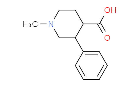 CAS No. 658712-69-7, 1-Methyl-3-phenylpiperidine-4-carboxylic acid