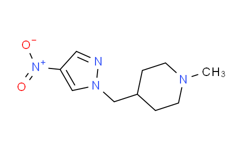 CAS No. 1888307-76-3, 1-Methyl-4-((4-nitro-1H-pyrazol-1-yl)methyl)piperidine