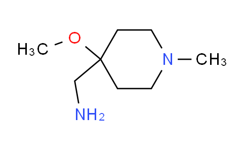 CAS No. 1082040-37-6, 1-Methyl-4-methoxy-piperidine-4-methylamine