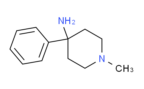 CAS No. 100316-65-2, 1-Methyl-4-phenylpiperidin-4-amine