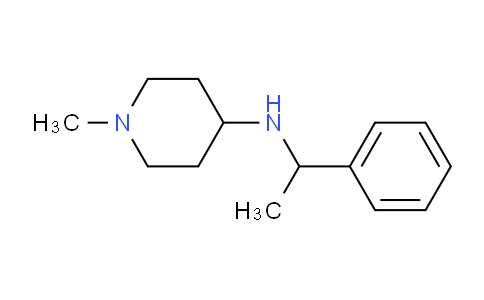 CAS No. 359880-52-7, 1-Methyl-N-(1-phenylethyl)piperidin-4-amine