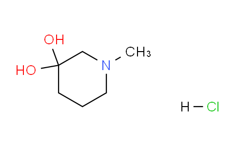 CAS No. 102014-40-4, 1-Methylpiperidine-3,3-diol hydrochloride