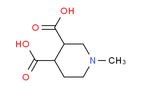 CAS No. 1378838-00-6, 1-Methylpiperidine-3,4-dicarboxylic acid