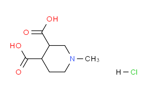 CAS No. 1956307-96-2, 1-Methylpiperidine-3,4-dicarboxylic acid hydrochloride