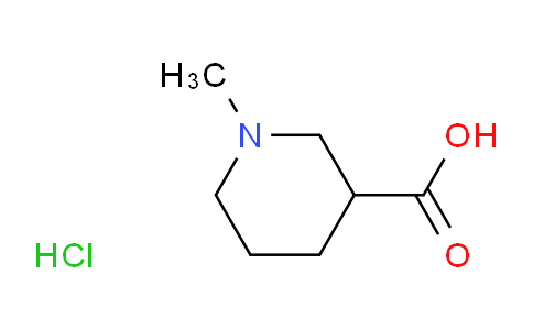 CAS No. 19999-64-5, 1-Methylpiperidine-3-carboxylic acid hydrochloride