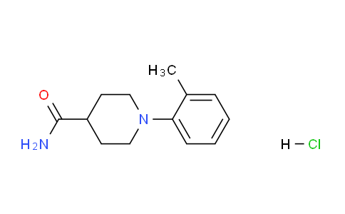 CAS No. 1447671-71-7, 1-o-Tolyl-piperidin-4-ylamine hydrochloride
