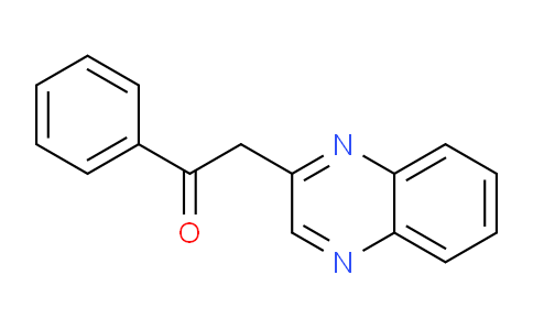 CAS No. 16310-38-6, 1-Phenyl-2-(quinoxalin-2-yl)ethanone